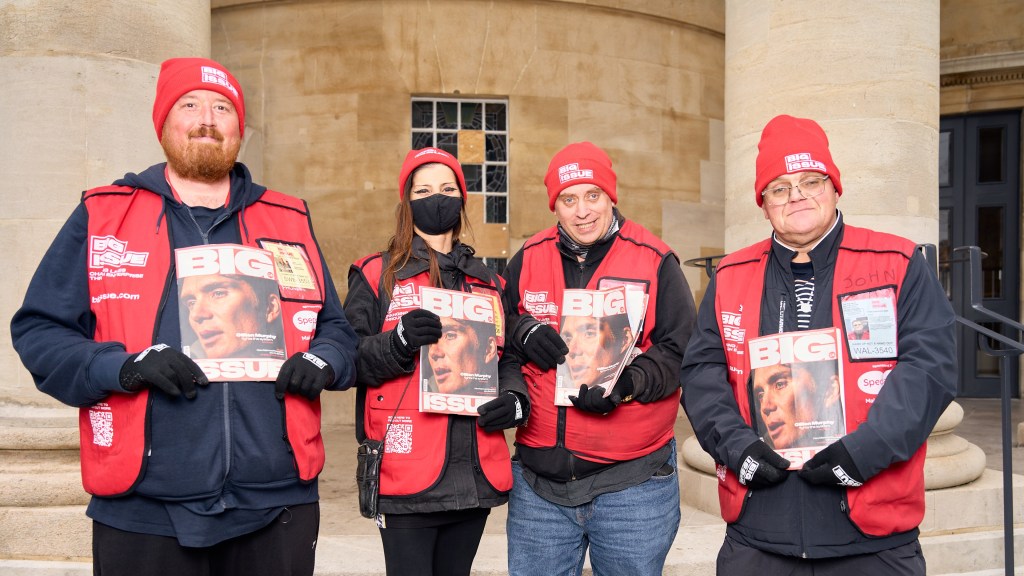 Big Issue vendors