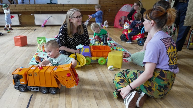 Scottish social justice minister Shirley-Anne Somerville on the day she announced Scotland would mitigate the two-child limit.