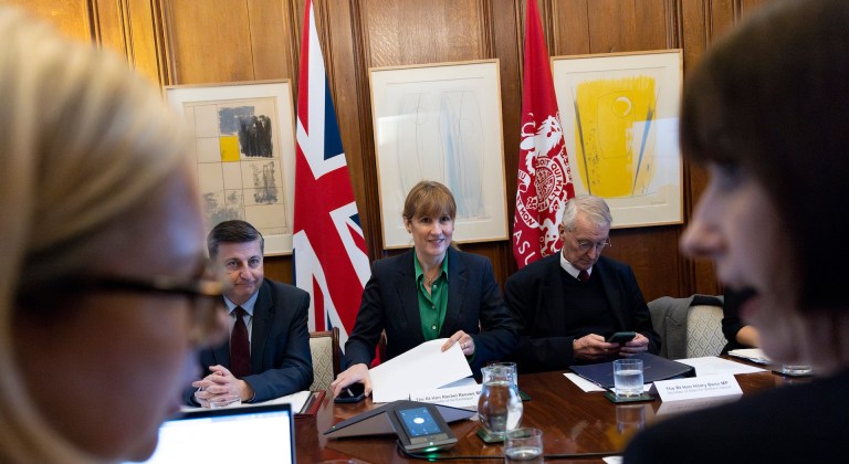 Chancellor Rachel Reeves hosting the child poverty taskforce on 12 November.
