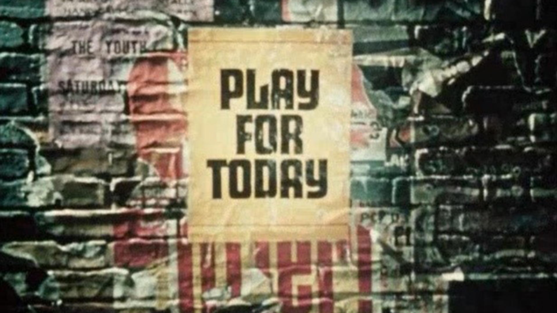 One of the original Play For Today logos from the title sequence.