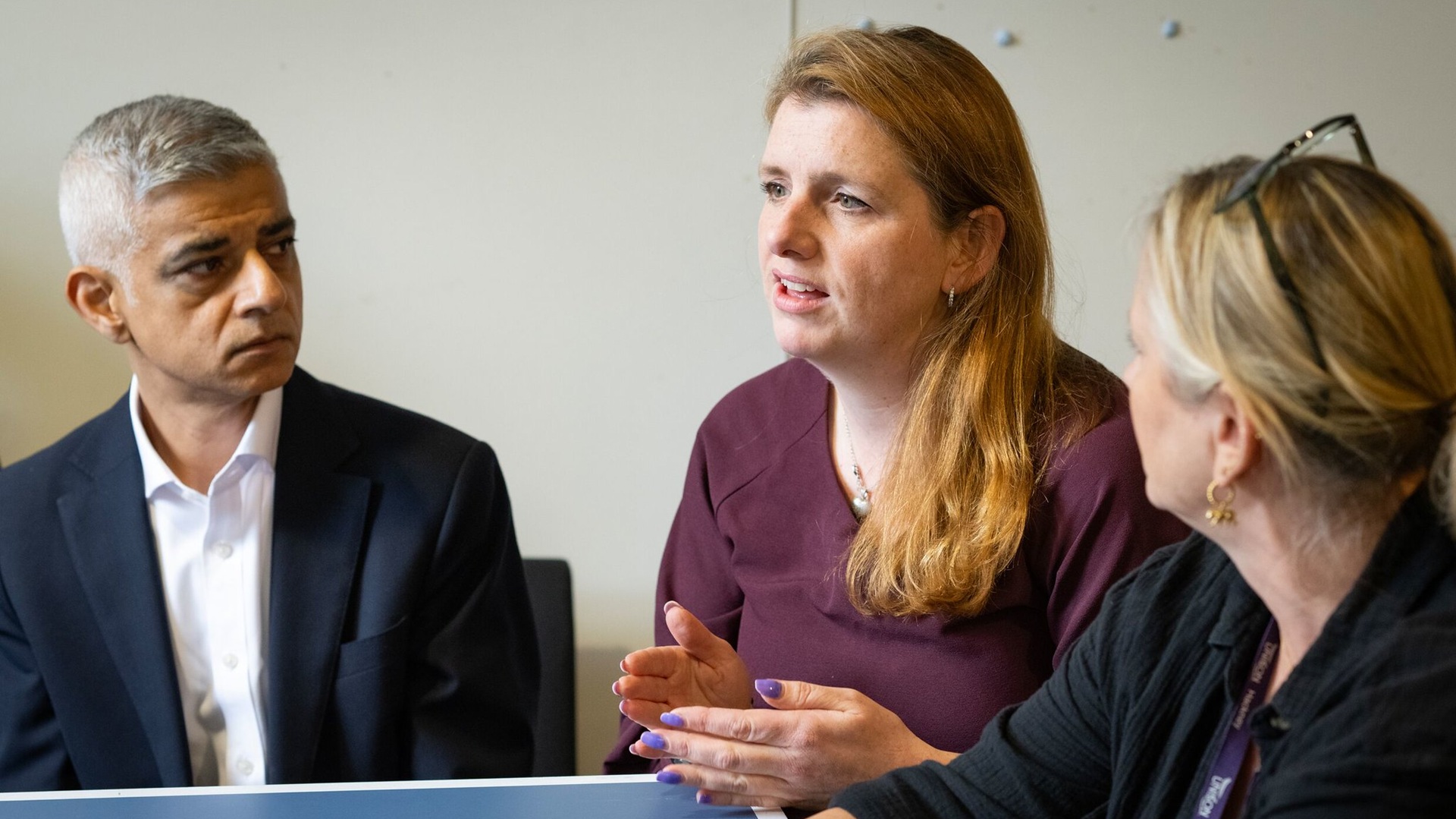 homelessness minister Alison McGovern alongside Mayor of London Sadiq Khan