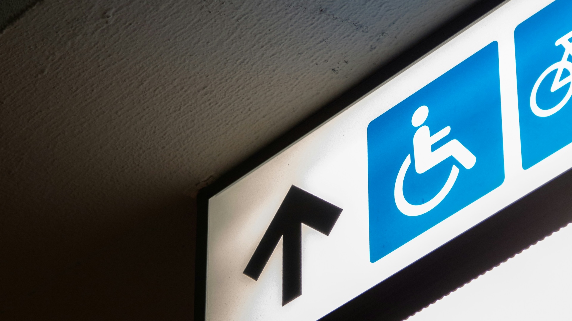 Disabled sign