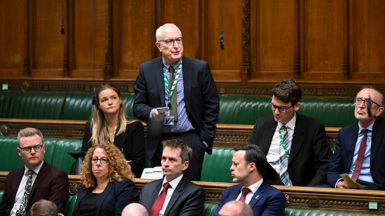 Neil Duncan-Jordan, MP for Poole, speaking in parliament.