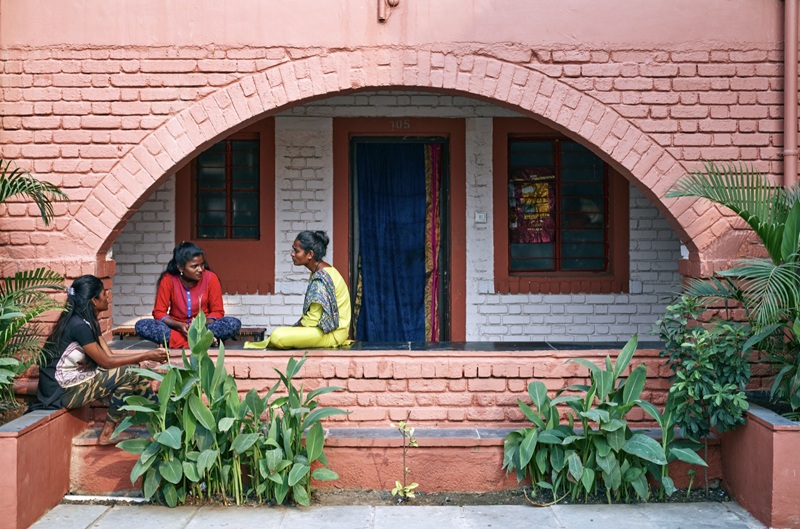 Community Design Agency's social spices in Sanjaynagar, India