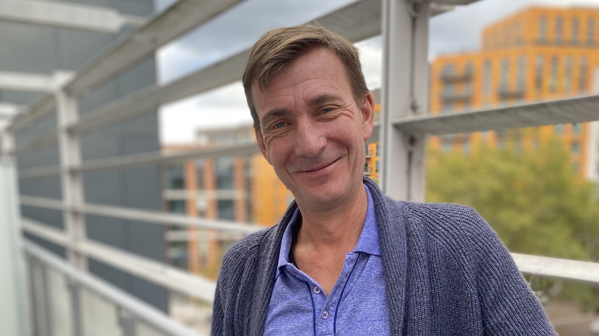 Harbour Project resident Darren Rowe