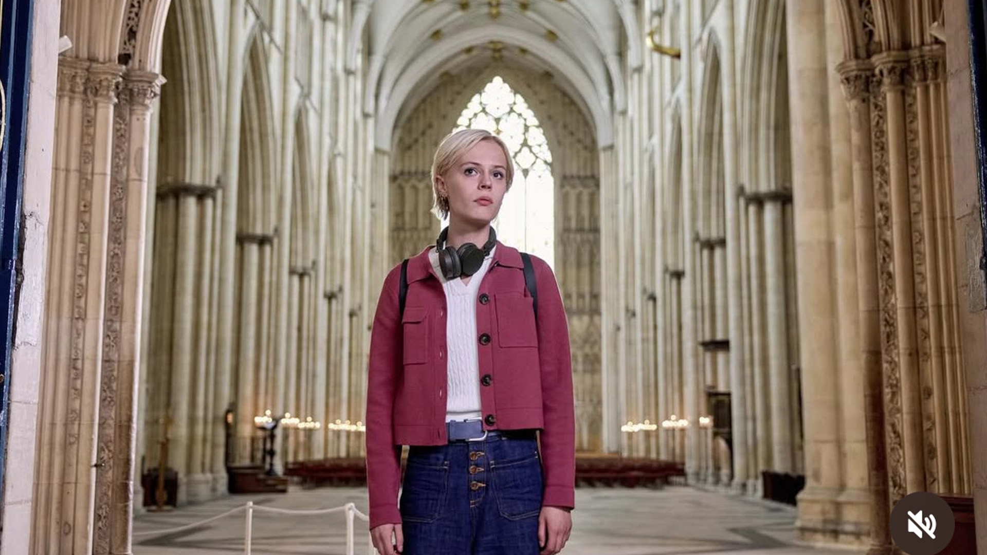 Ella Maisy Purvis as Patience in Channel 4's Patience.