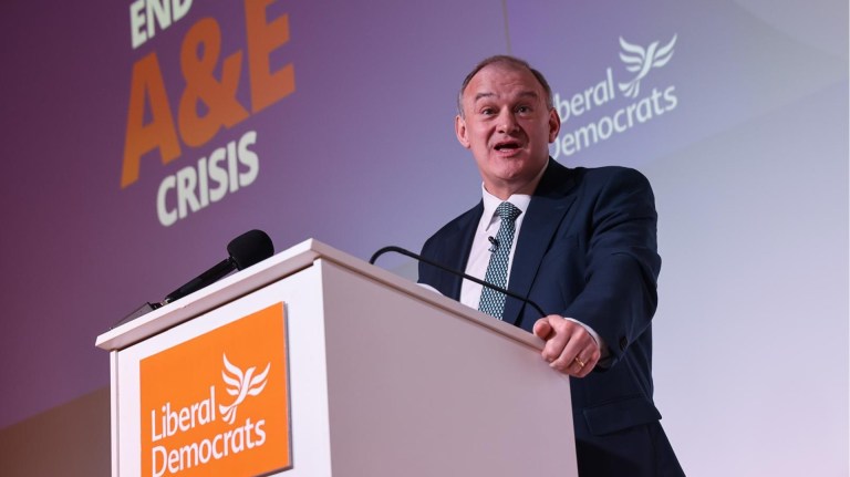 Lib Dems leader Ed Davey