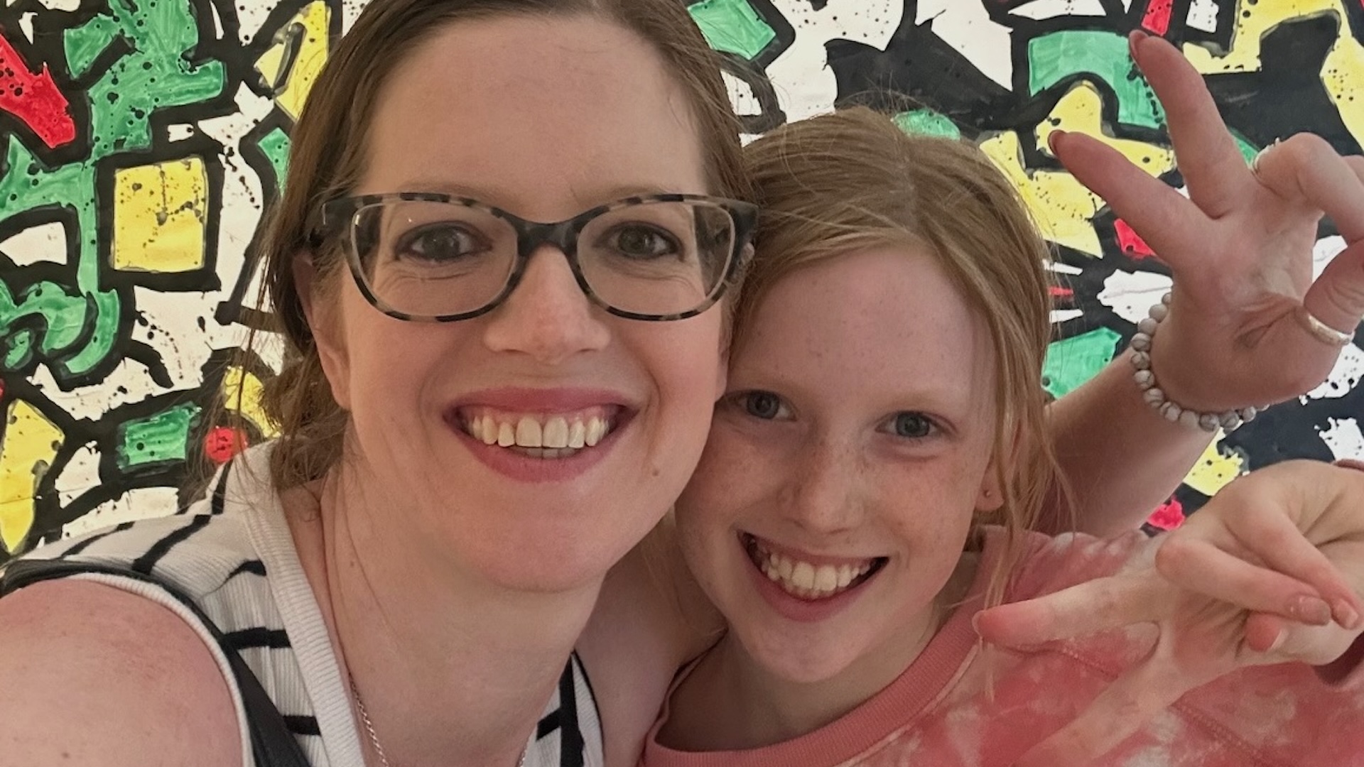 Sara and her daughter Ava.