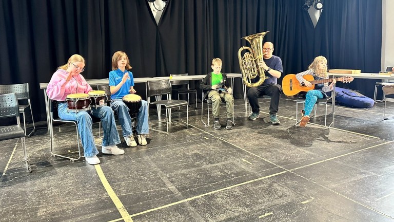 band practice at Kingston Carers Network