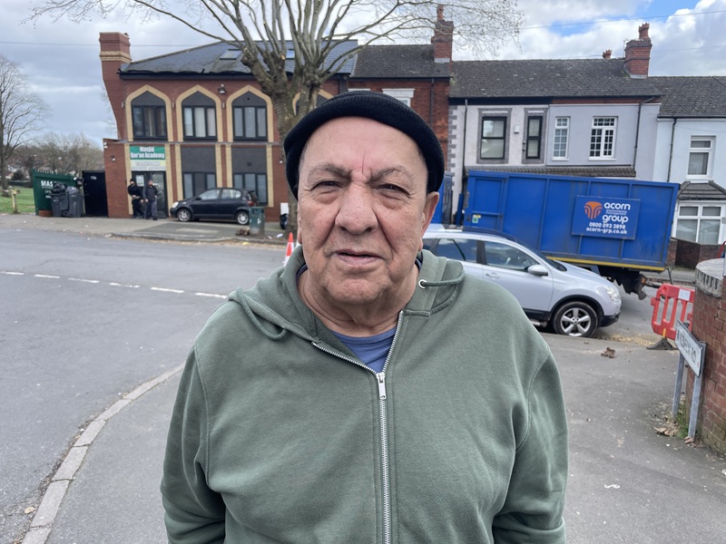 Birmingham resident Akhtar Khan