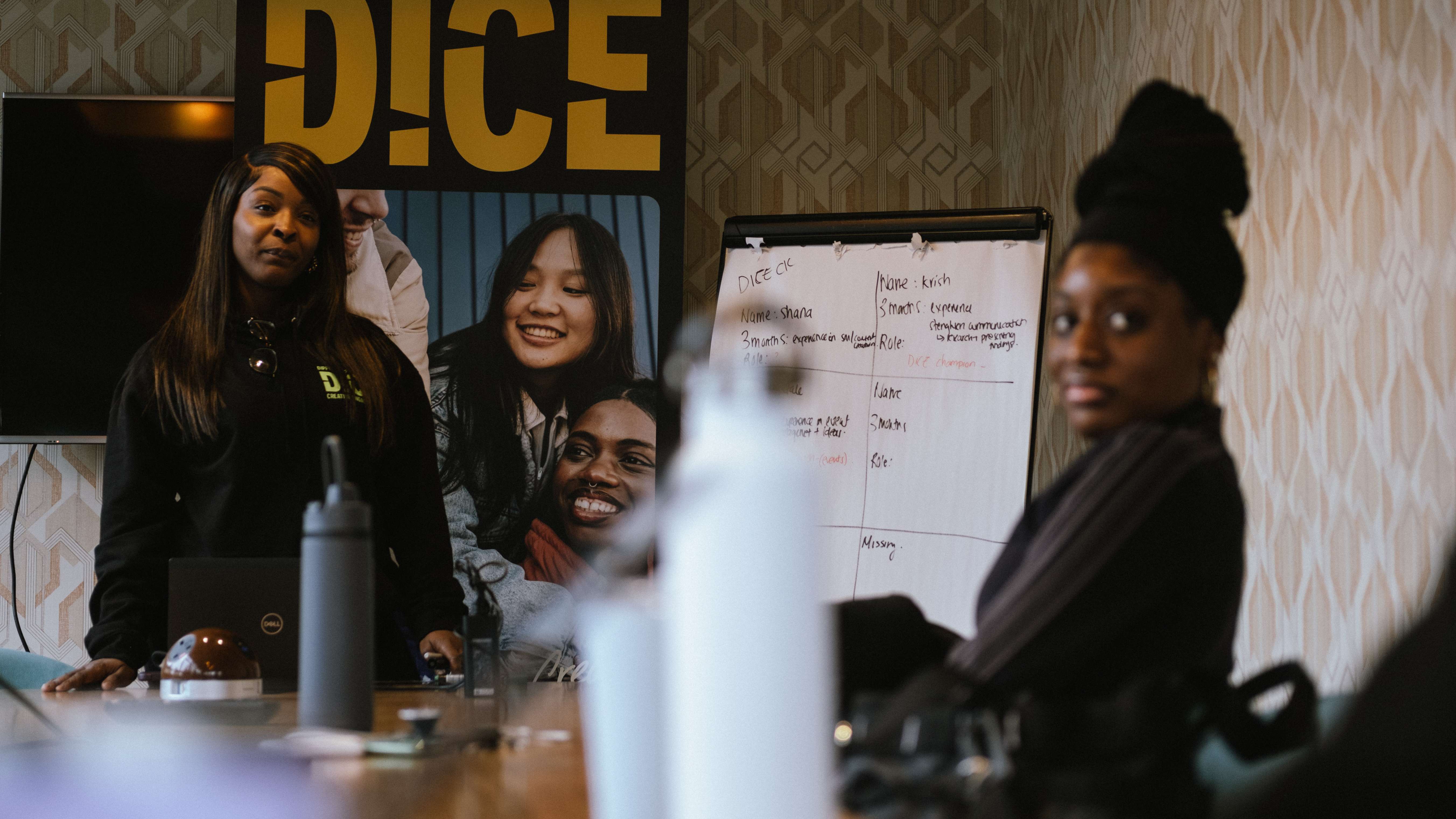 DICE - one of the Power Up London Accelerator Programme participants