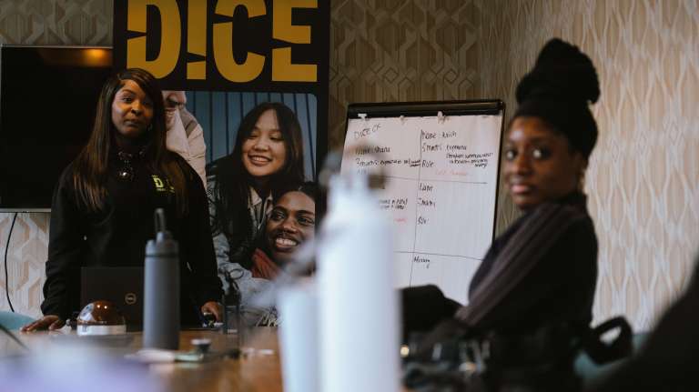 DICE - one of the Power Up London Accelerator Programme participants