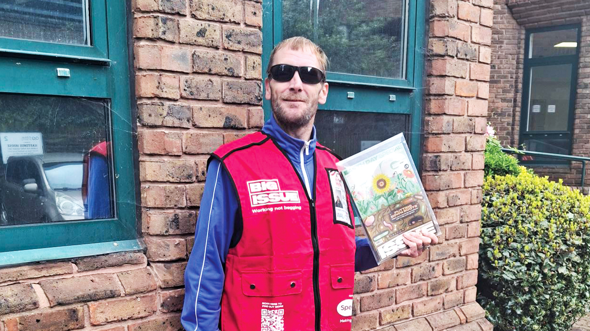 Arran Martakies: 'If I didn't have Big Issue I'd probably be dead'