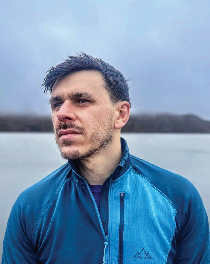 Poet Ellis Hughes