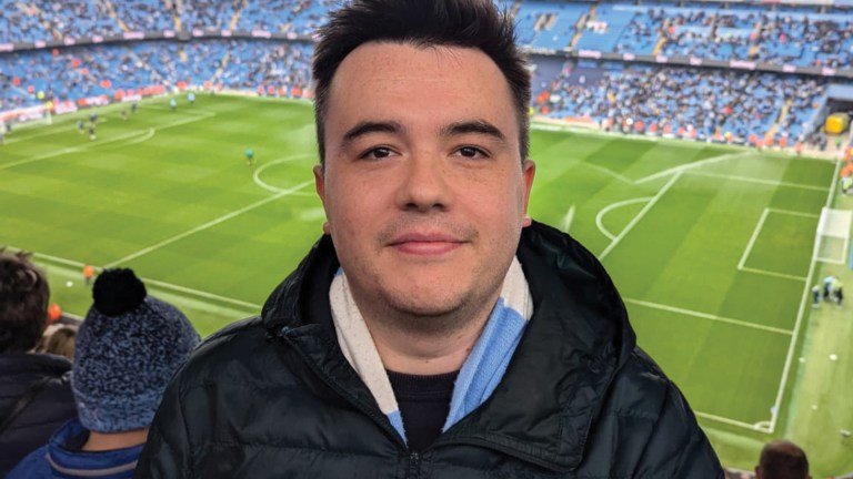 Manchester City support Alex Timperley