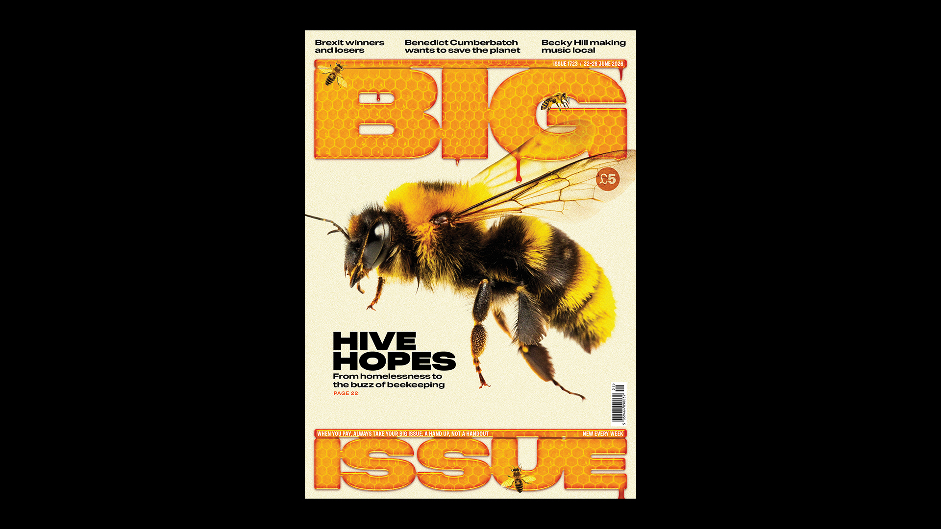 Big Issue cover 1723: Hive Hopes