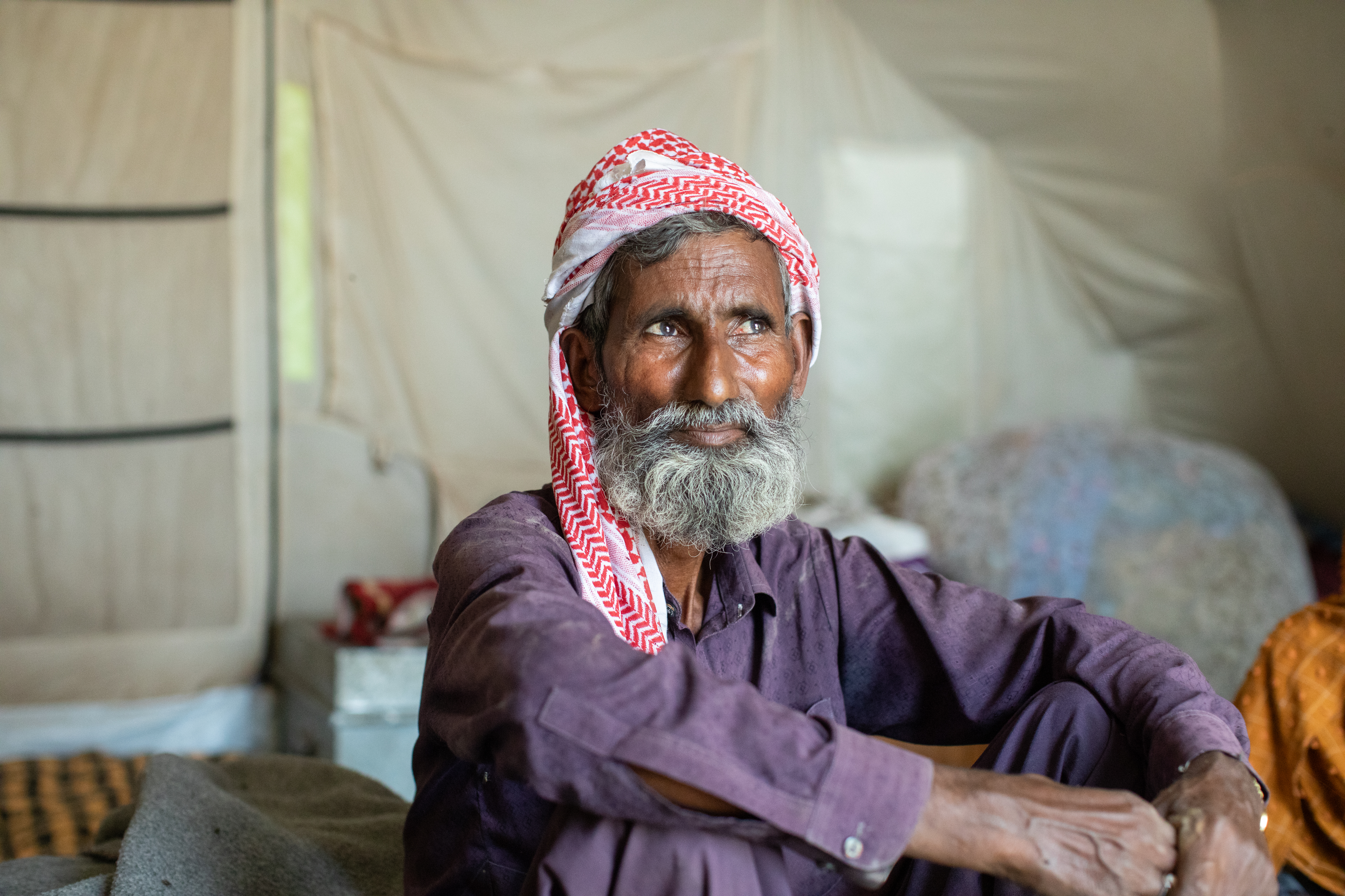 A Pakistan farmer