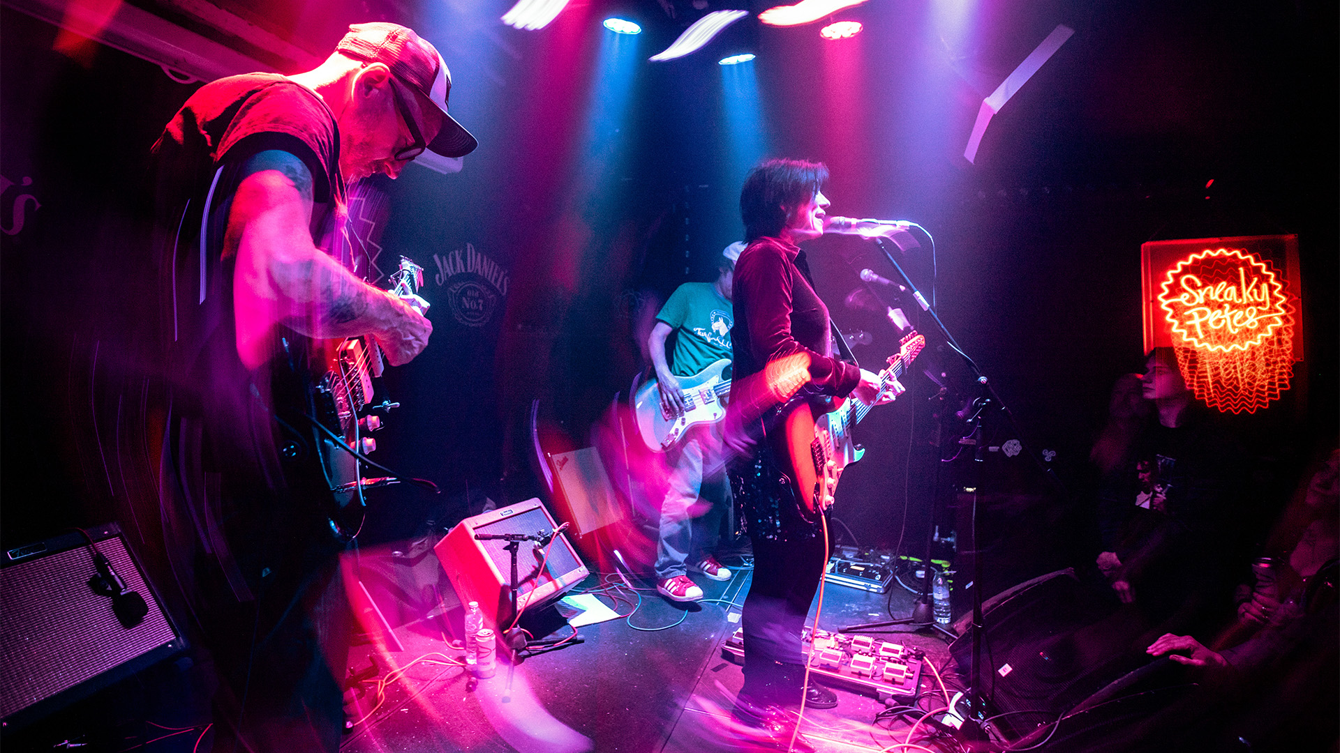 Miki Berenyi Trio live at Sneaky Pete's in Edinburgh.  