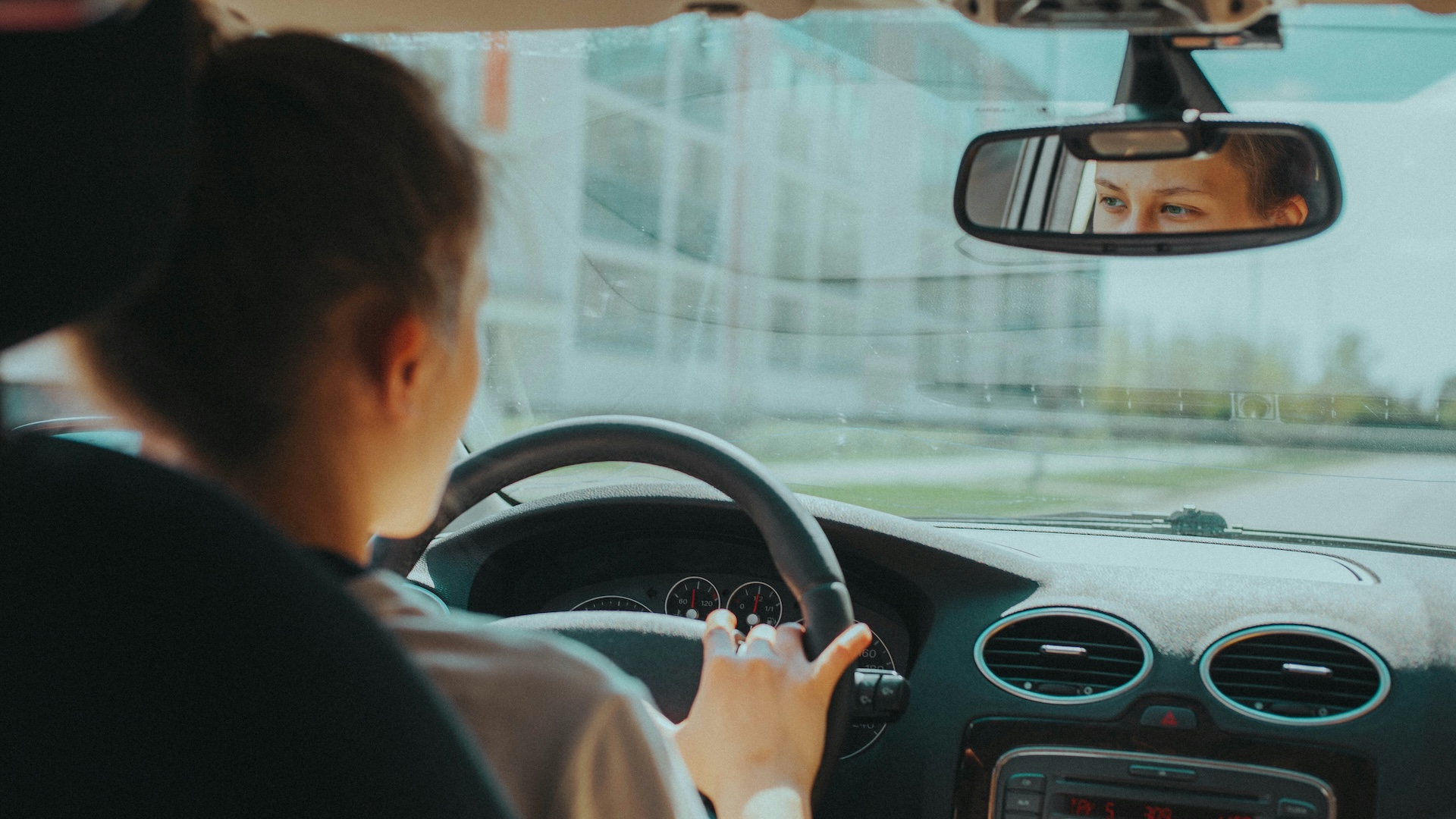 person driving