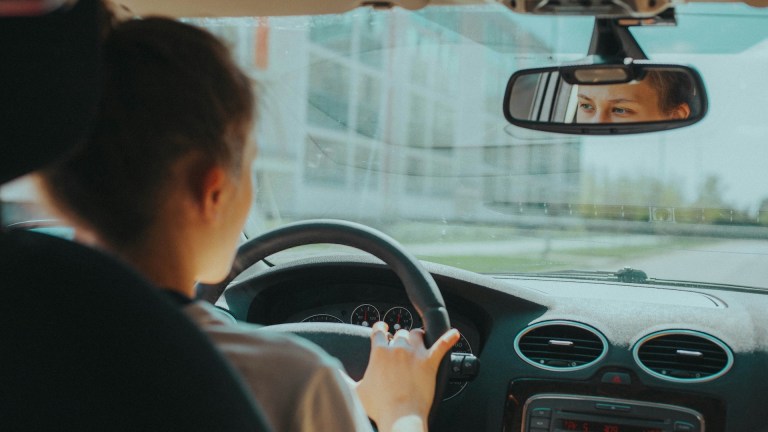 person driving