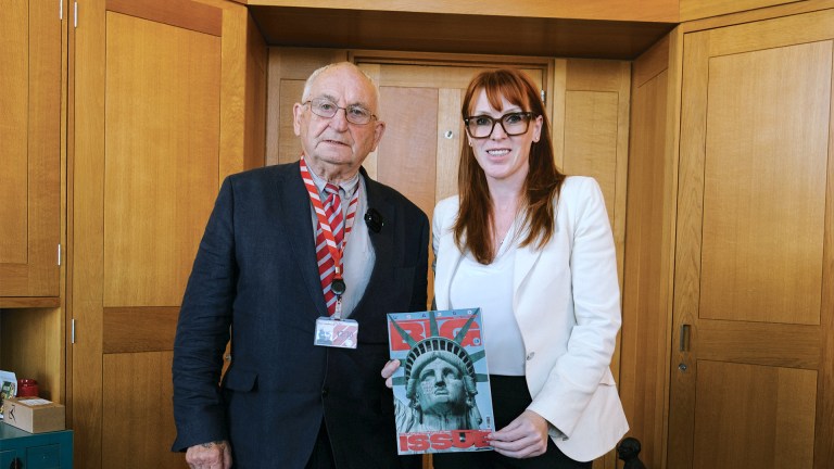 John Bird and Angela Rayner