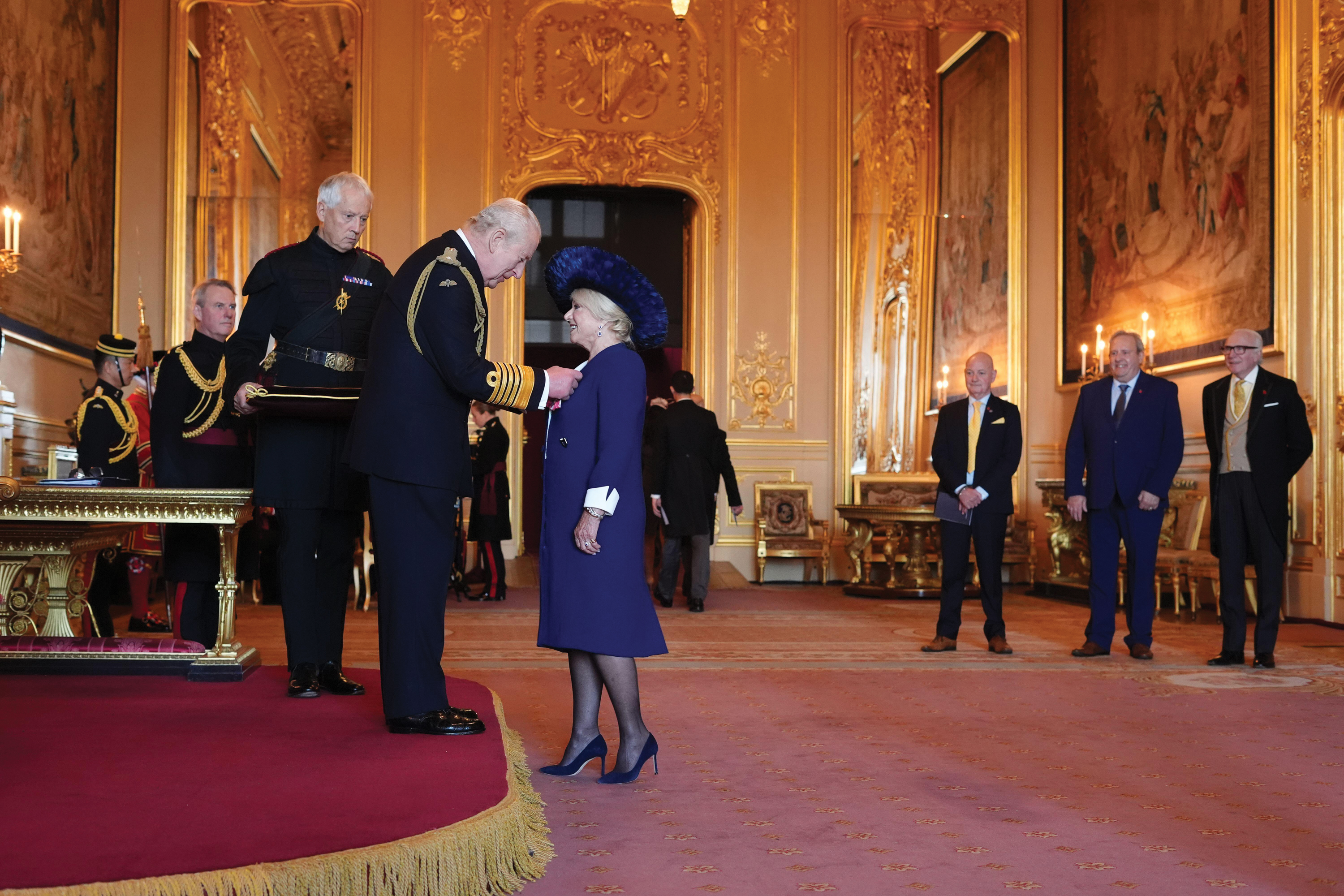 Becoming Dame Elaine Paige at Windsor Castle, 2025