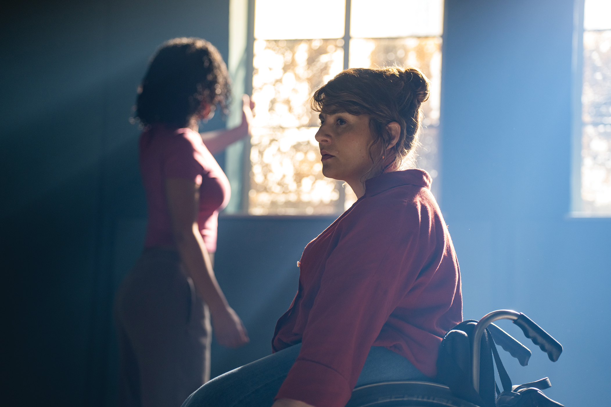 Ruth Madeley with co-star India Amarteifio in The Rapture