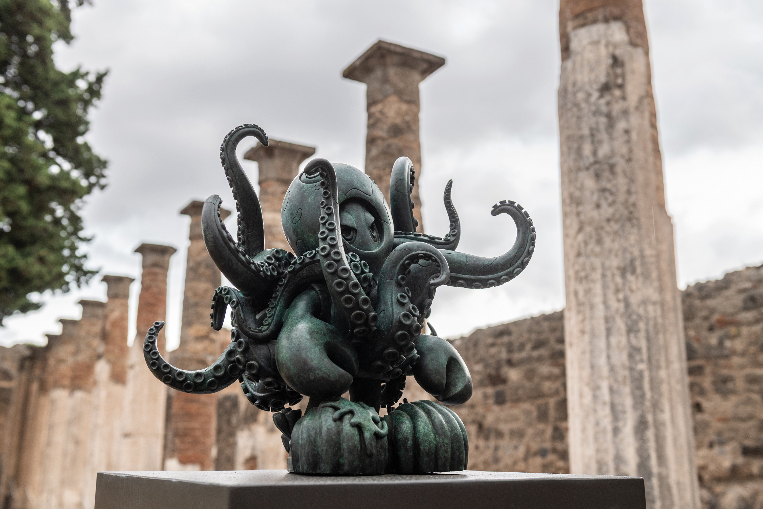 First-century mosiac of marine life by Philip Colbert