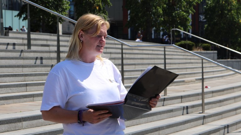 Invisible Cities' tour guide Danielle in Liverpool