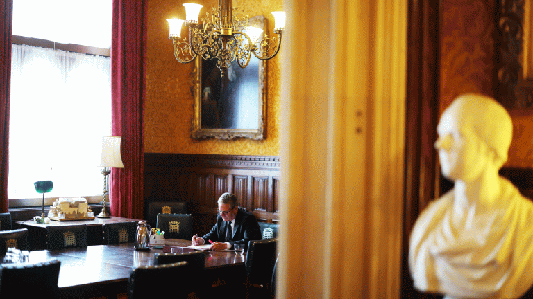Keir Starmer prepares for his final PMQs before being replaced by Andy Burnham