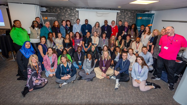 JobsPlus staff and community champions from across the country at a recent Learning in Action event