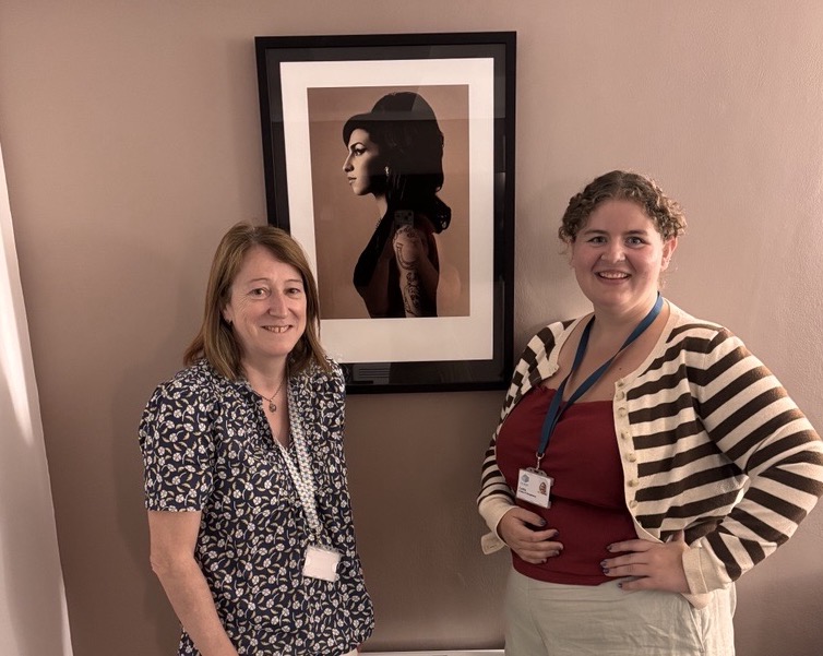 Rachel Finlinson, recovery project manager and Caitlin Palmer-O&rsquo;Shaughnessy, recovery support worker at Amy's Place