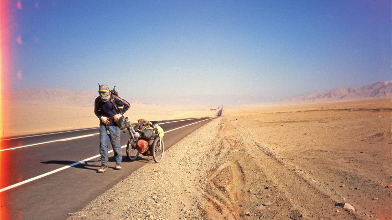 Karl Bushby in Chile in 1999