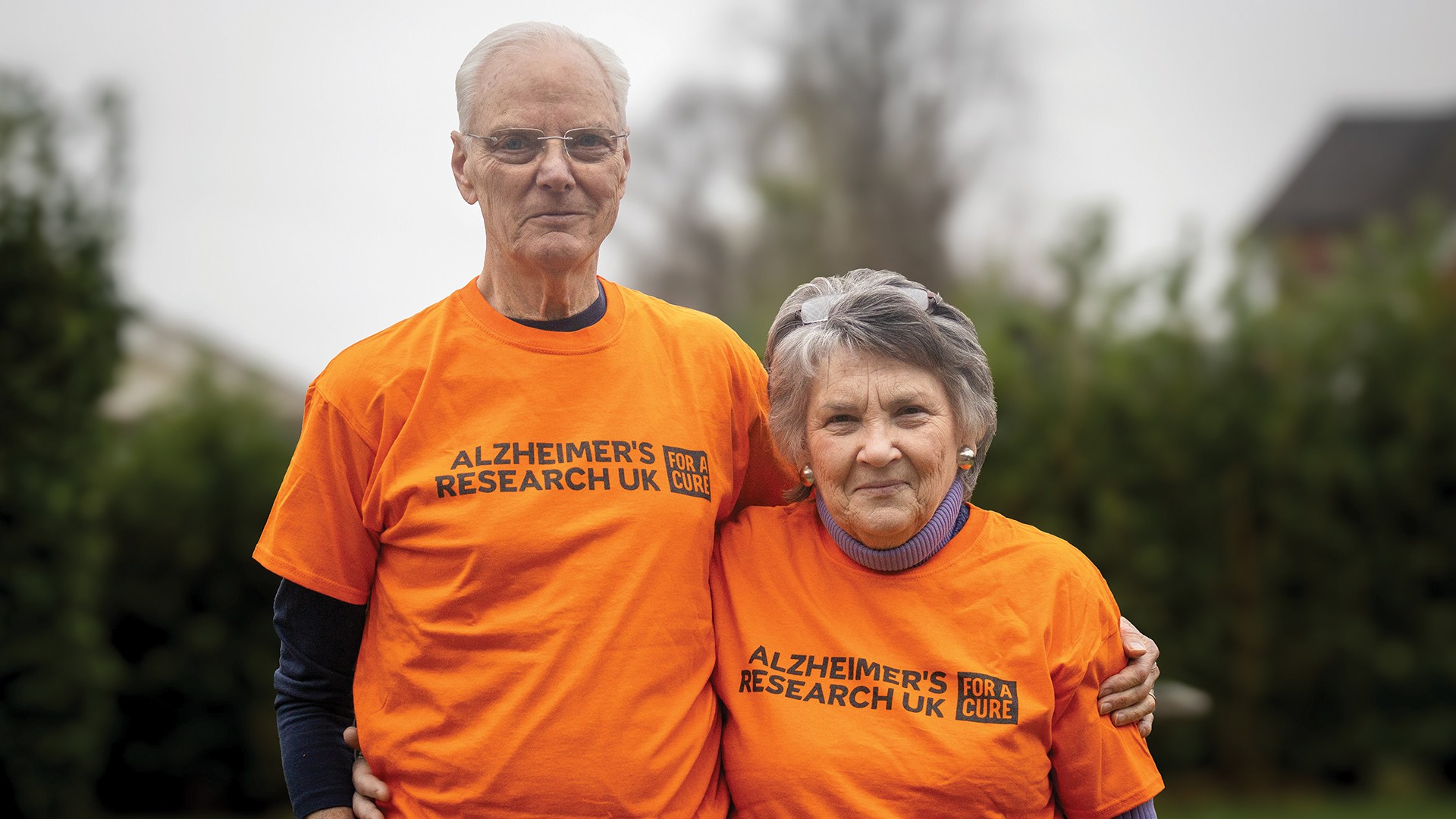 Larry Woelk, who has mild cognitive impairment, and wife Rita