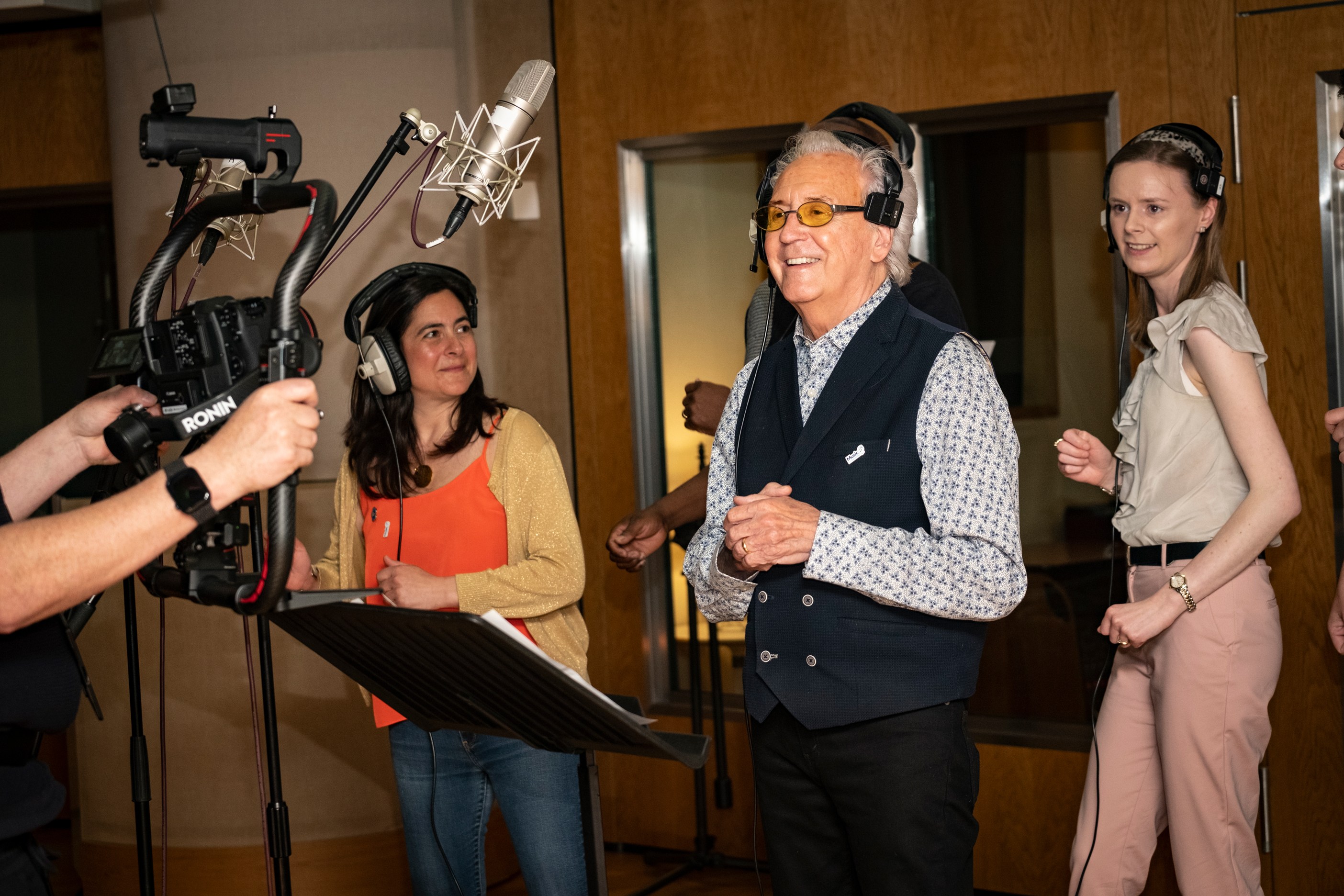Christie joins forces with specially selected dementia carers to record this year's Thank You Day single, Thank You for Being a Friend