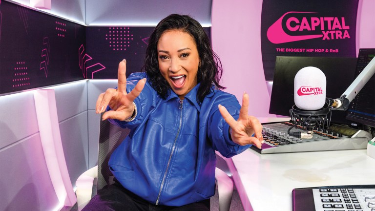 Lisa Maffia in the Capital Xtra studio