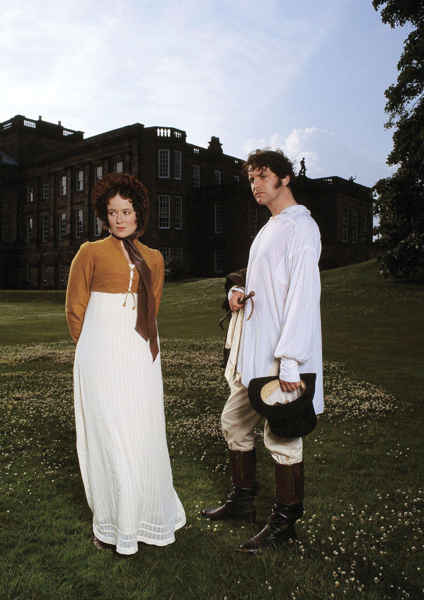 Jennifer Ehle and Colin Firth in Pride and Prejudice