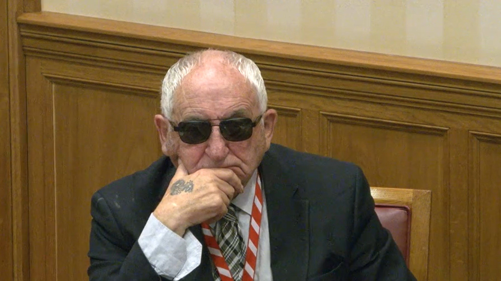 Big Issue founder Lord John Bird at a House of Lords debate on empty homes