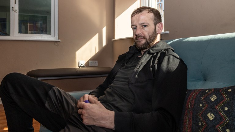 Jordan has been in and out of homelessness services for many years. Now in temporary accommodation, Jordan has been supported with his mental health and is positively moving forward.