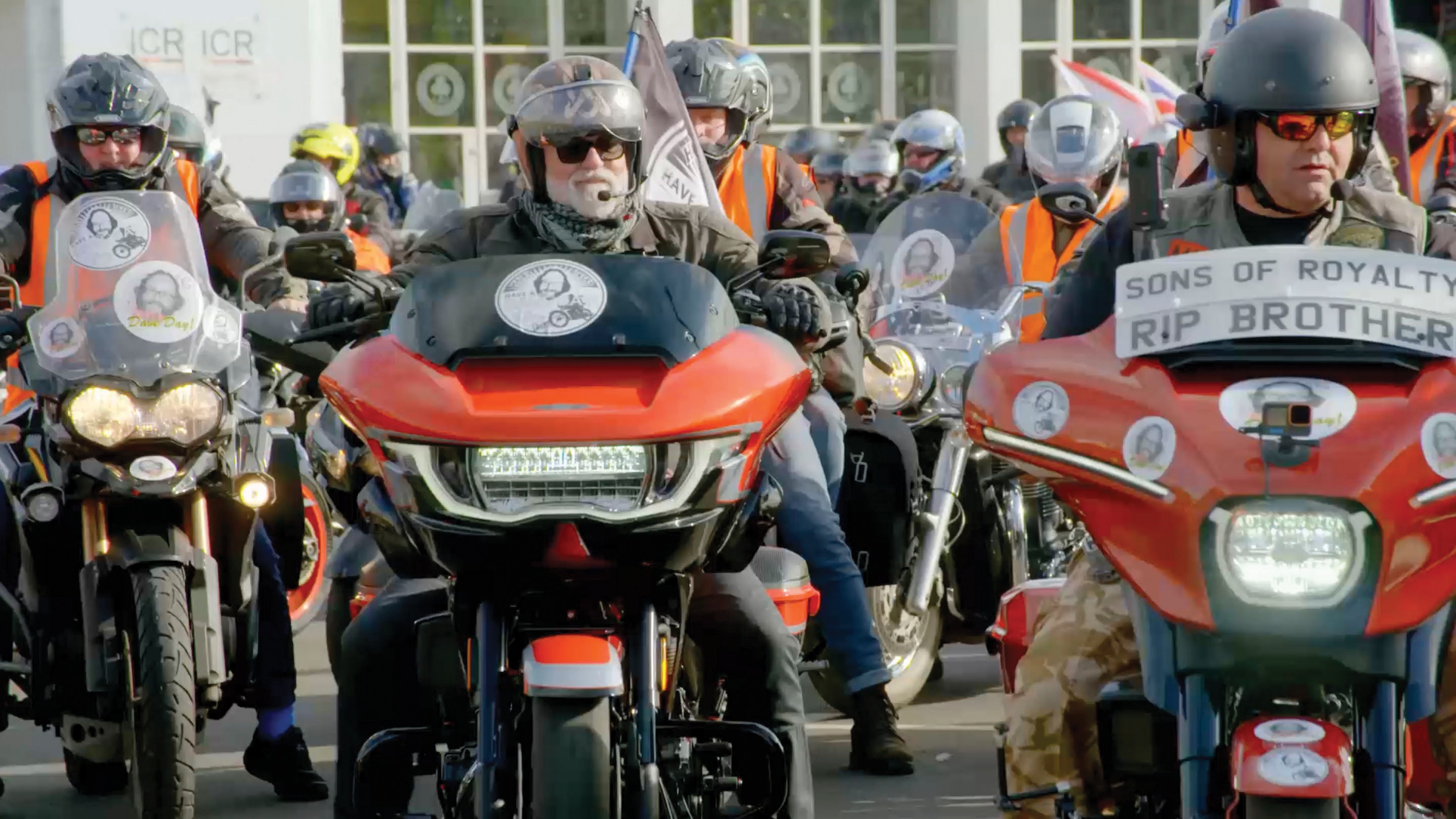Si King takes part in &lsquo;Dave Day&rsquo; for Myers on The Hairy Bikers: You&rsquo;ll Never Ride Alone, 2024