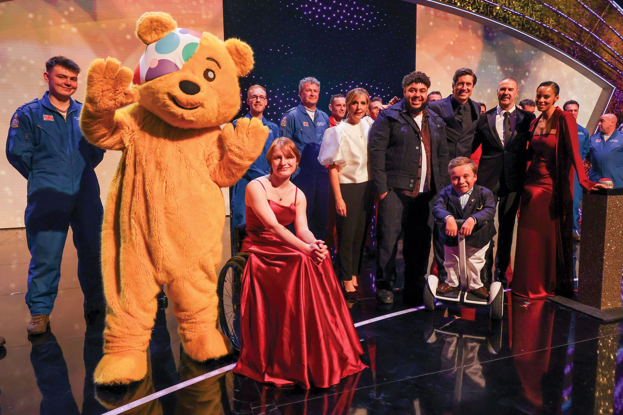 Lenny Rush presenting the BBC&rsquo;s Children in Need 2025
