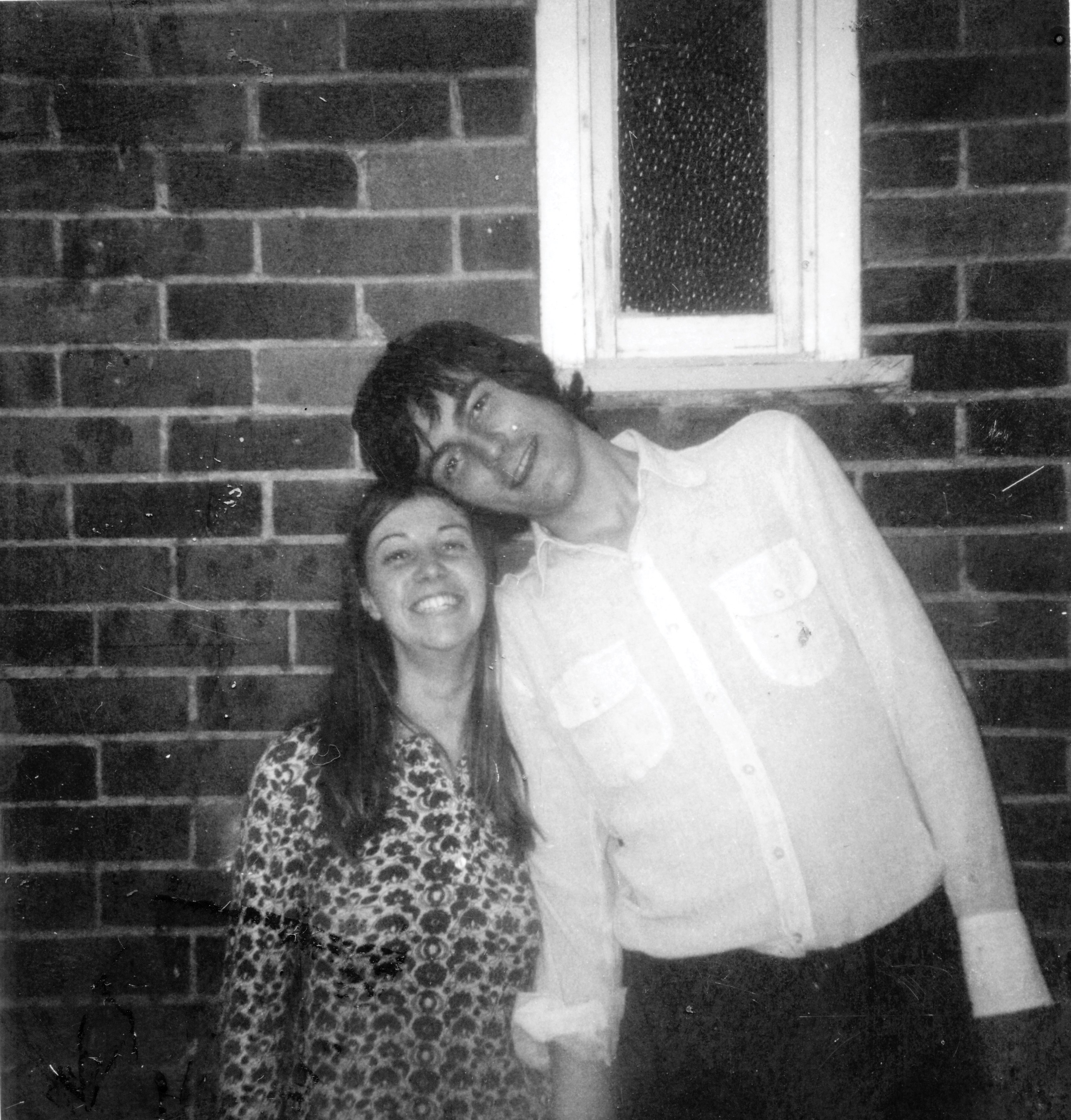 Mark Constantine with wife Mo in 1969